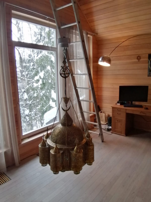 Лифт для люстры до 5 кг Lifter Miniature+люстра_3